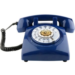 NIB Rotary Dial Phone Sangyn 1960'S Classic Old Style Retro Landline